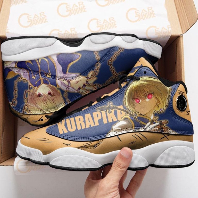 Kurapika-Anime-Hunter-X-Hunter-Air-Jordan-13-Shoes-3