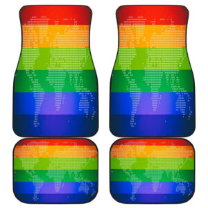 LGBT Art Colors Car Floor Mats 191024
