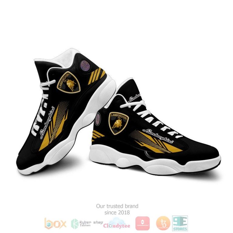 Lamborghini-Black-Air-Jordan-13-Shoes-3