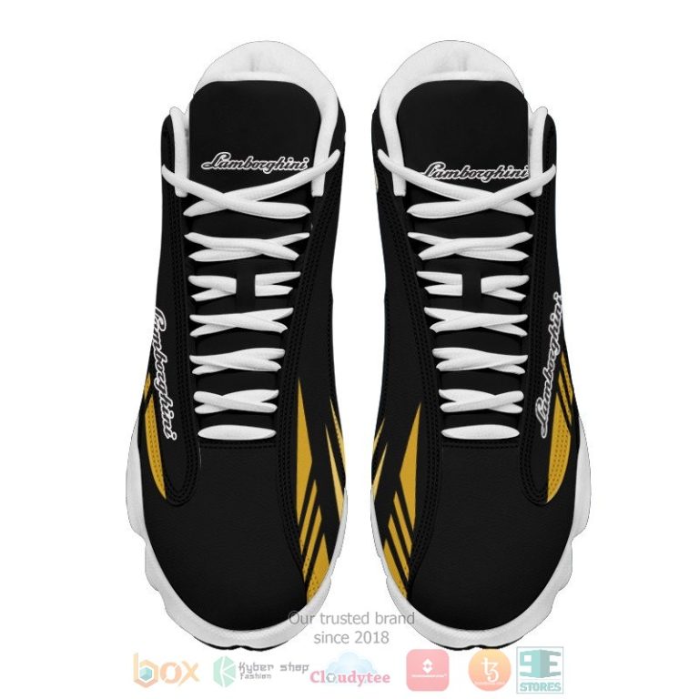 Lamborghini-Black-Air-Jordan-13-Shoes-4