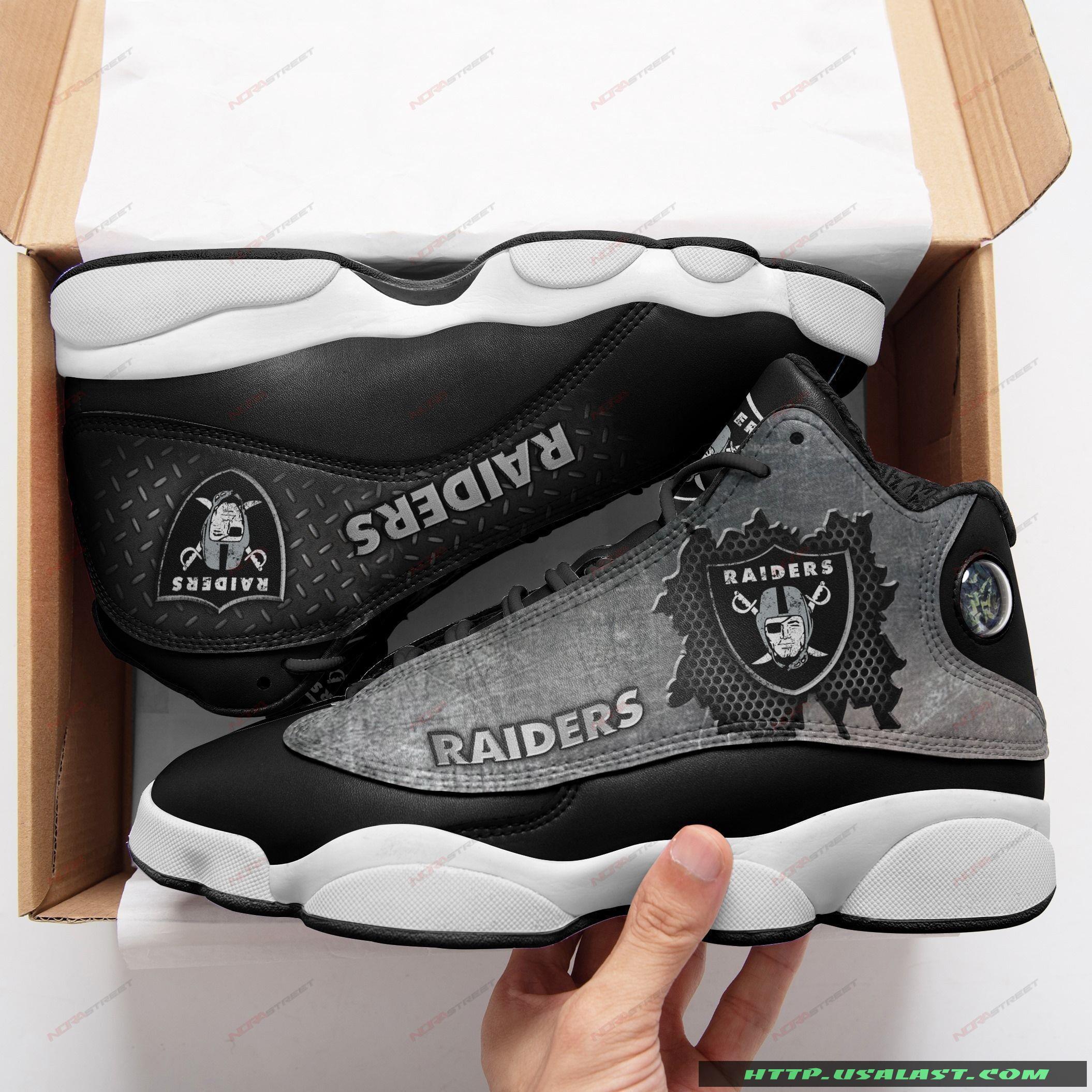 Las Vegas Raider Air Jordan 13 Sport Shoes Las Vegas Raider Air Jordan 13 Sport Shoes