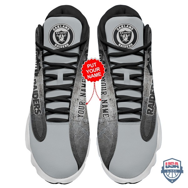 Las-Vegas-Raiders-Air-Jordan-13-Custom-Name-Personalized-Shoes-1