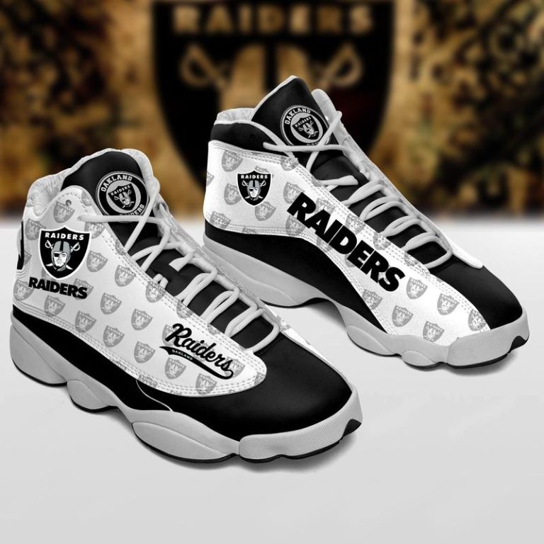 Las-Vegas-Raiders-Nfl-Ver-1-Air-Jordan-13-Sneaker-3