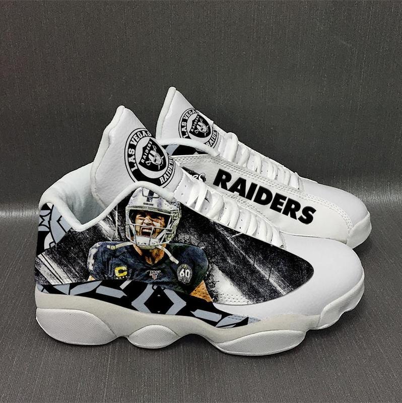 Las Vegas Raiders Nfl Ver 5 Air Jordan 13 Sneaker Las Vegas Raiders Nfl Ver 5 Air Jordan 13 Sneaker