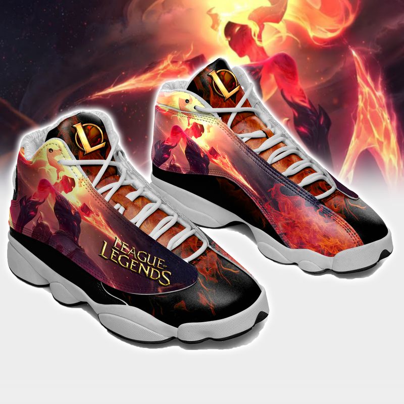 League Of Legends Infernal Akali Air Jordan 13 Sneaker League Of Legends Infernal Akali Air Jordan 13 Sneaker