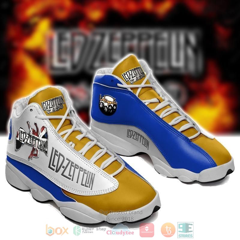 Led Zeppelin Band Air Jordan 13 Shoes 2 Led Zeppelin Band Air Jordan 13 Shoes 2