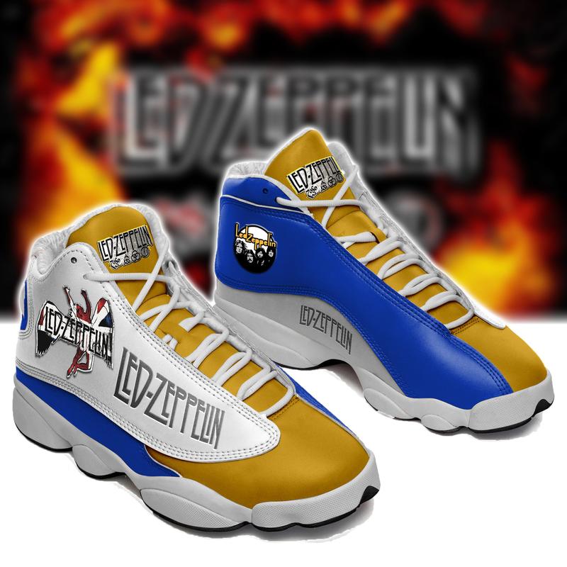 Led Zeppelin Rock Band Ver 2 Air Jordan 13 Sneaker Led Zeppelin Rock Band Ver 2 Air Jordan 13 Sneaker