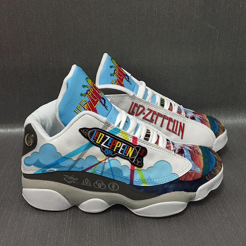Led Zeppelin Rock Band Ver 3 Air Jordan 13 Sneaker Led Zeppelin Rock Band Ver 3 Air Jordan 13 Sneaker