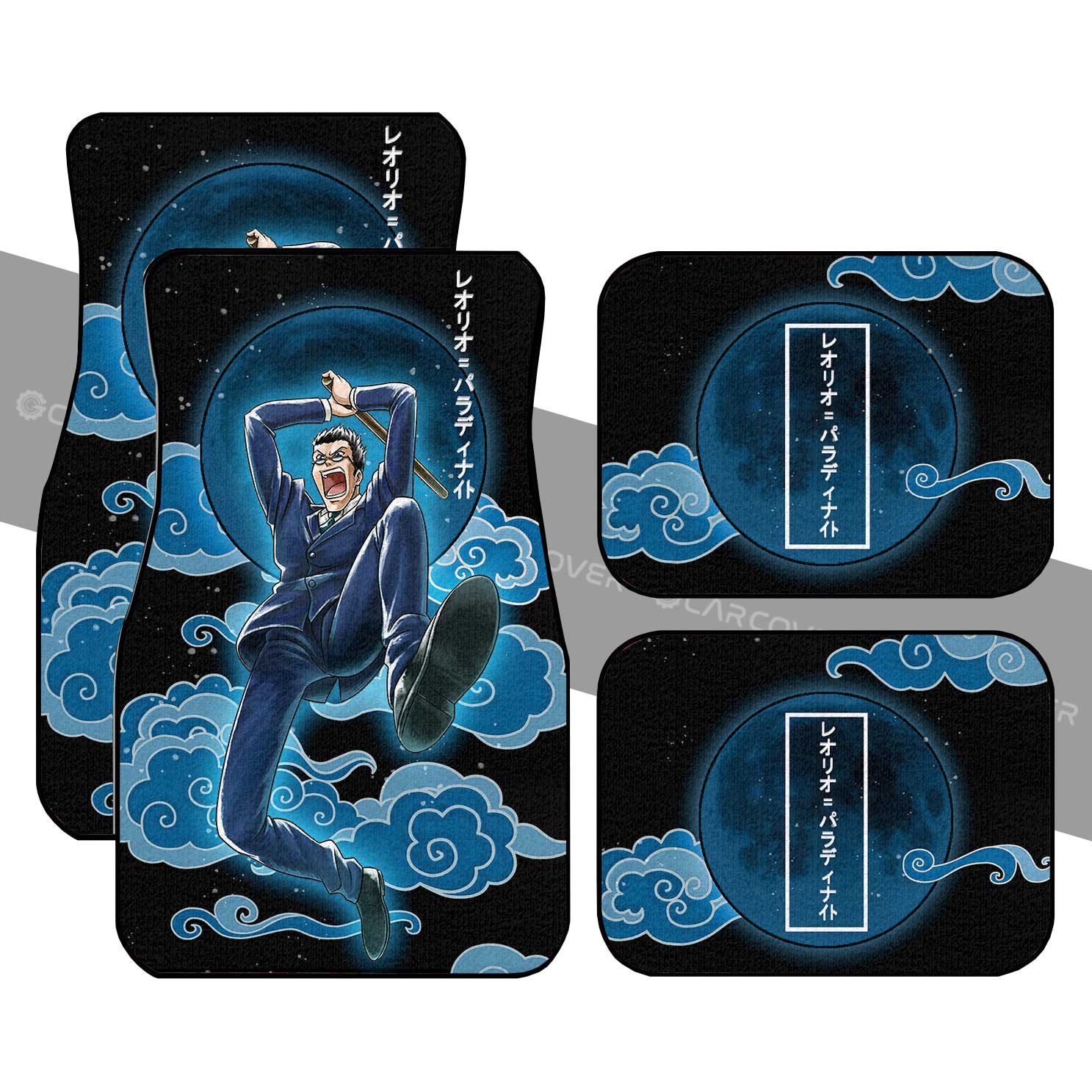 Leorio Paradinight Car Floor Mats Custom Hunter x Hunter Anime Car Accessories Leorio Paradinight Car Floor Mats Custom Hunter x Hunter Anime Car Accessories