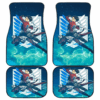 Levi Ackerman The Wings Galaxy Attack On Titan Car Floor Mats UBC031608