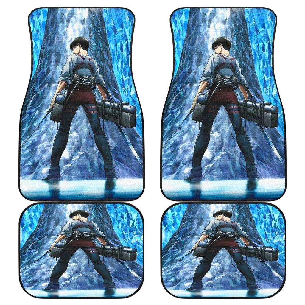 Levi Icy Fighting Attack On Titan Car Floor Mats UBC031609 Levi Icy Fighting Attack On Titan Car Floor Mats UBC031609