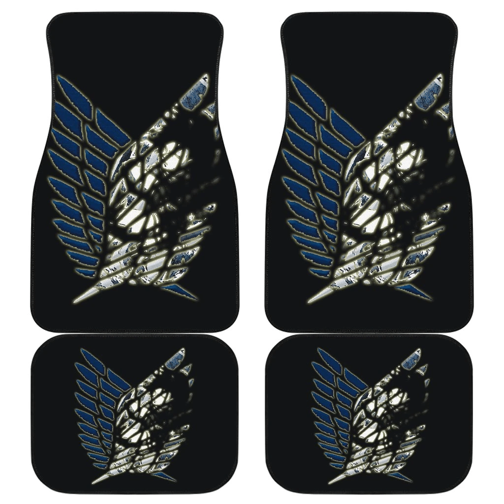 Levi The Wings Final Round Attack On Titan Car Floor Mats UBC031610 Levi The Wings Final Round Attack On Titan Car Floor Mats UBC031610