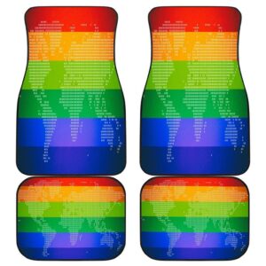 Lgbt Art Colors Car Floor Mats