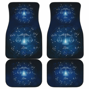 Libra Zodiac Sign Car Floor Mats Amazing Gift H042620