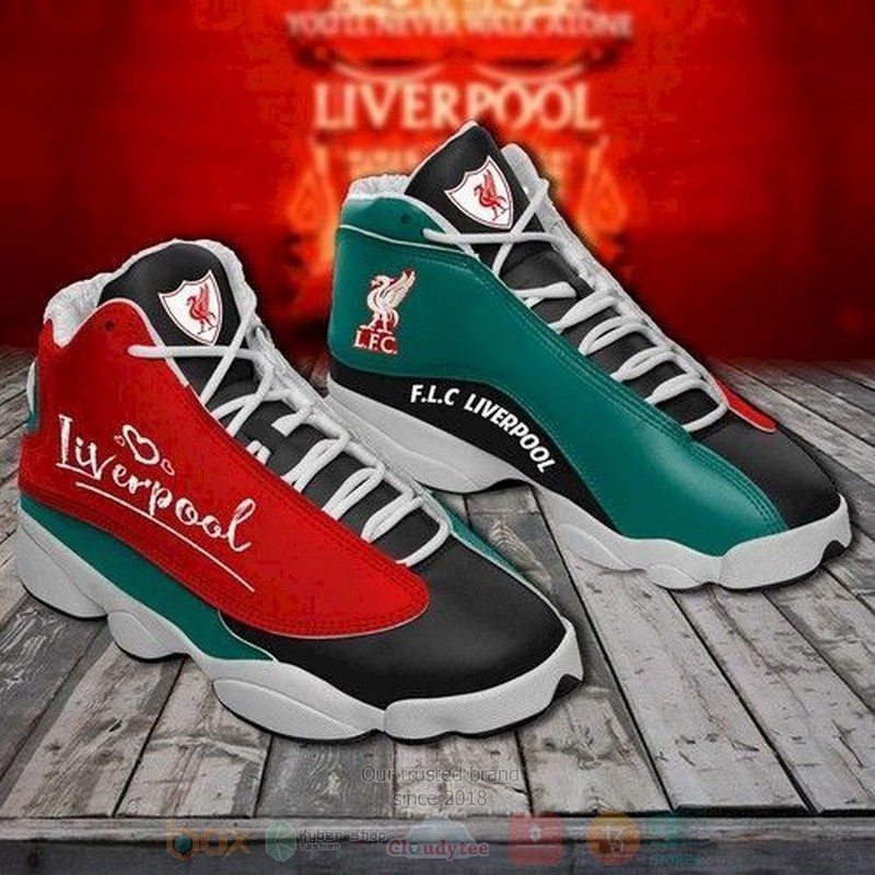 Liverpool L F C Team Black Red Air Jordan 13 Shoes Liverpool L F C Team Black Red Air Jordan 13 Shoes