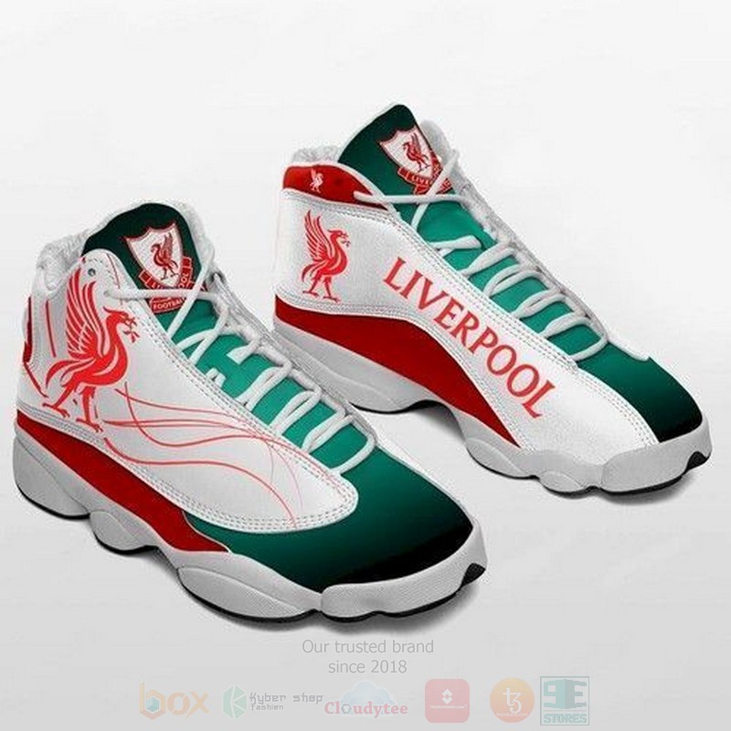 Liverpool L F C Teams Big Logo Air Jordan 13 Shoes Liverpool L F C Teams Big Logo Air Jordan 13 Shoes