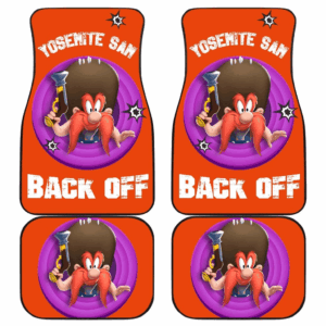Looney Tunes Car Floor Mats World Of Mayhem Yosemite Face Back Off 191209