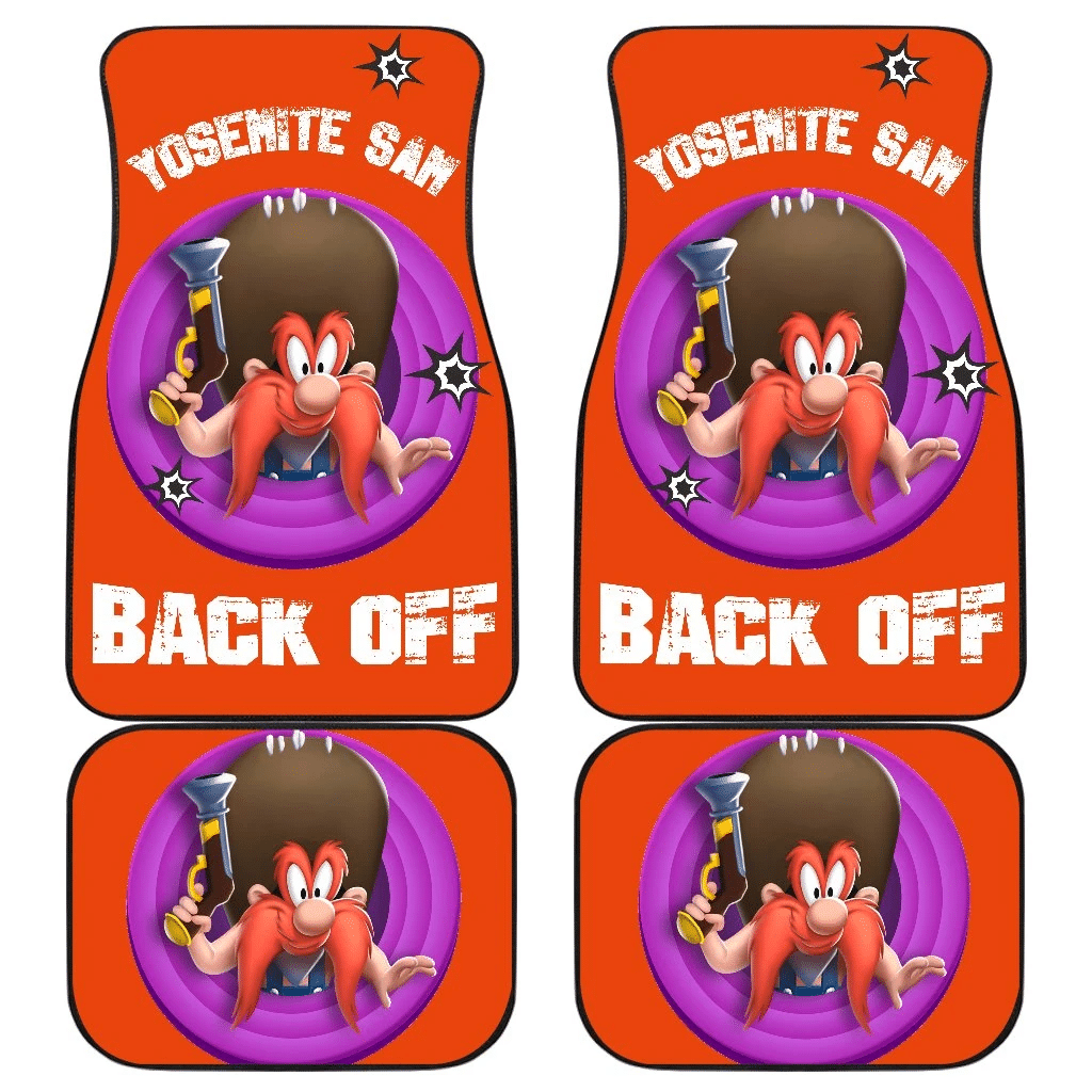 Looney Tunes Car Floor Mats World Of Mayhem Yosemite Face Back Off 191209 Looney Tunes Car Floor Mats World Of Mayhem Yosemite Face Back Off 191209