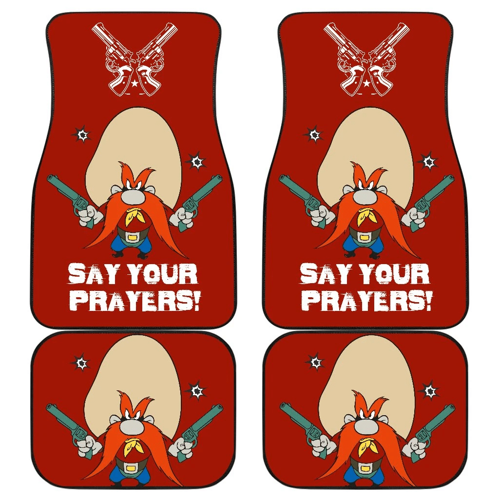 Looney Tunes Car Floor Mats World Of Mayhem Yosemite Guns Logo 191209 Looney Tunes Car Floor Mats World Of Mayhem Yosemite Guns Logo 191209