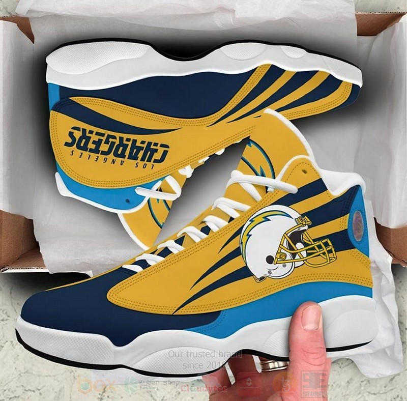 Los Angeles Chargers Football Nfl Air Jordan 13 Shoes Los Angeles Chargers Football Nfl Air Jordan 13 Shoes
