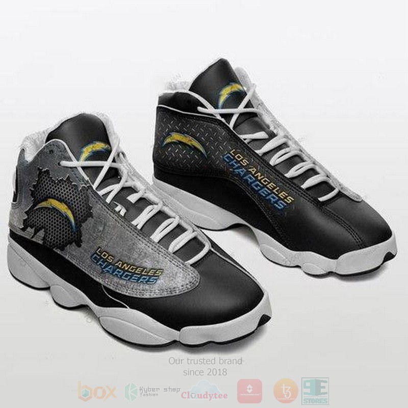 Los Angeles Chargers Nfl Air Jordan 13 Shoes 3 Los Angeles Chargers Nfl Air Jordan 13 Shoes 3