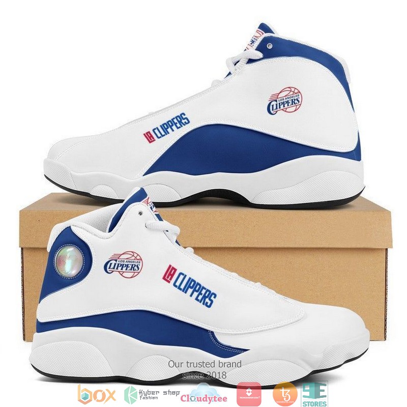 Los Angeles Clippers Nba Football Team Air Jordan 13 Sneaker Shoes Los Angeles Clippers Nba Football Team Air Jordan 13 Sneaker Shoes