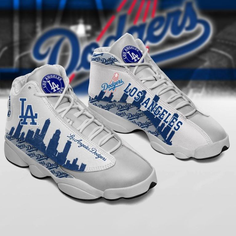 Los-Angeles-Dodgers-Mlb-Ver-1-Air-Jordan-13-Sneaker-2