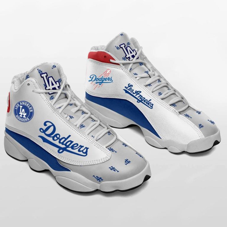 Los-Angeles-Dodgers-Mlb-Ver-5-Air-Jordan-13-Sneaker-3