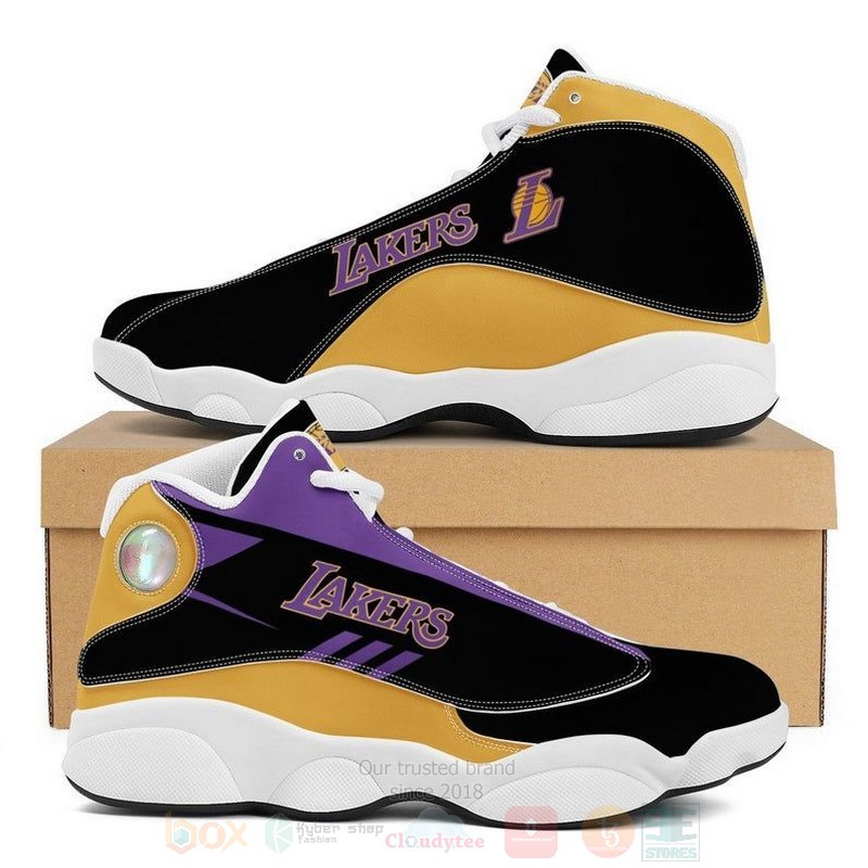 Los Angeles Lakers Nba Football Team Air Jordan 13 Shoes Los Angeles Lakers Nba Football Team Air Jordan 13 Shoes