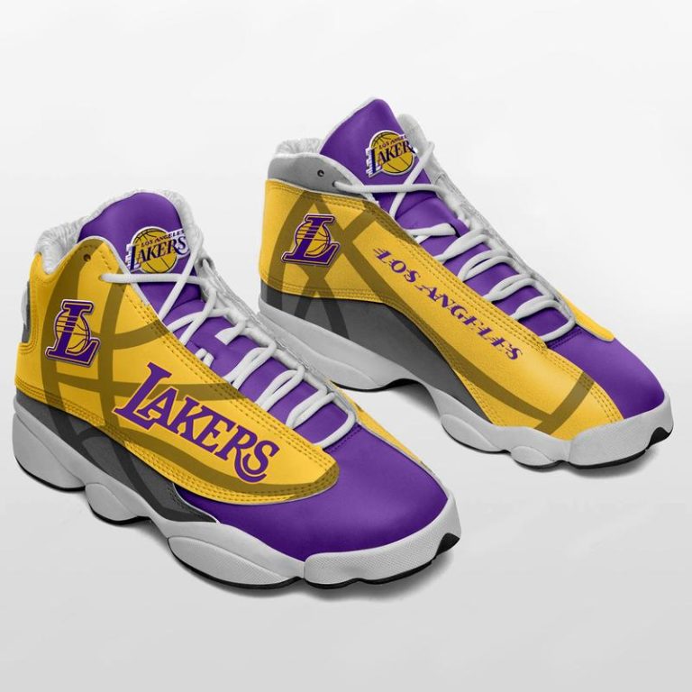 Los-Angeles-Lakers-Nba-Ver-1-Air-Jordan-13-Sneaker-1