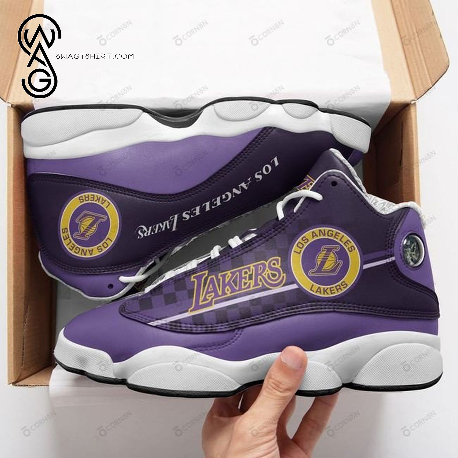 Los Angeles Lakers Sport Team Air Jordan 13 Shoes Los Angeles Lakers Sport Team Air Jordan 13 Shoes