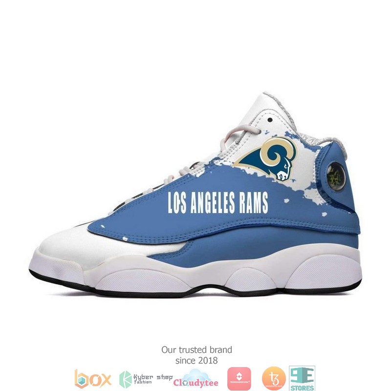 Los Angeles Rams Nfl Colorful Air Jordan 13 Sneaker Shoes Los Angeles Rams Nfl Colorful Air Jordan 13 Sneaker Shoes