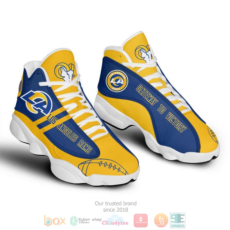Los Angeles Rams Nfl Football Air Jordan 13 Shoes Los Angeles Rams Nfl Football Air Jordan 13 Shoes