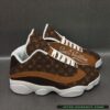 Louis Vuitton Brown Air Jordan 13 Shoes Sneaker