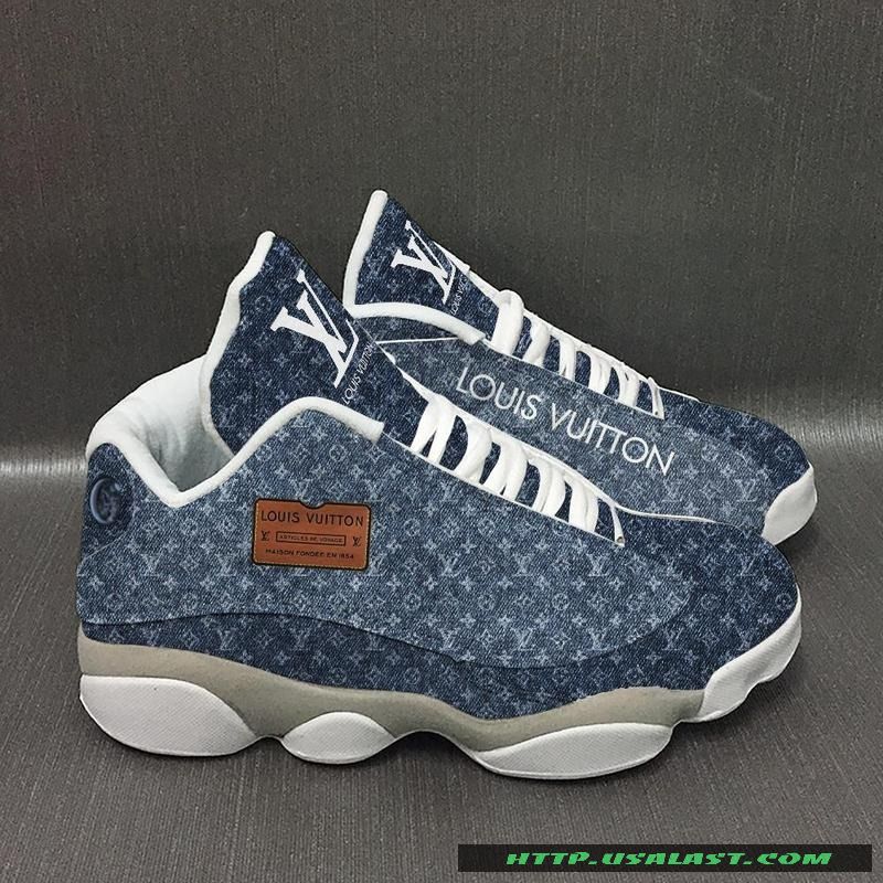 Louis Vuitton Glitter Air Jordan 13 Shoes Louis Vuitton Glitter Air Jordan 13 Shoes