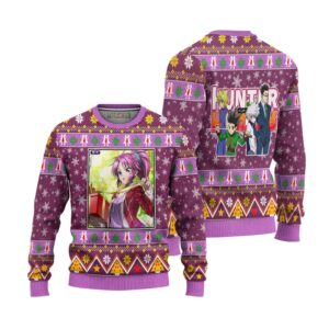 Machi Komacine Anime Ugly Christmas Sweater Hunter x Hunter Xmas Gift
