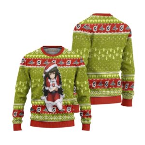 Maho Hiyajo Anime Ugly Christmas Sweater Custom Steins Gate Xmas Gift