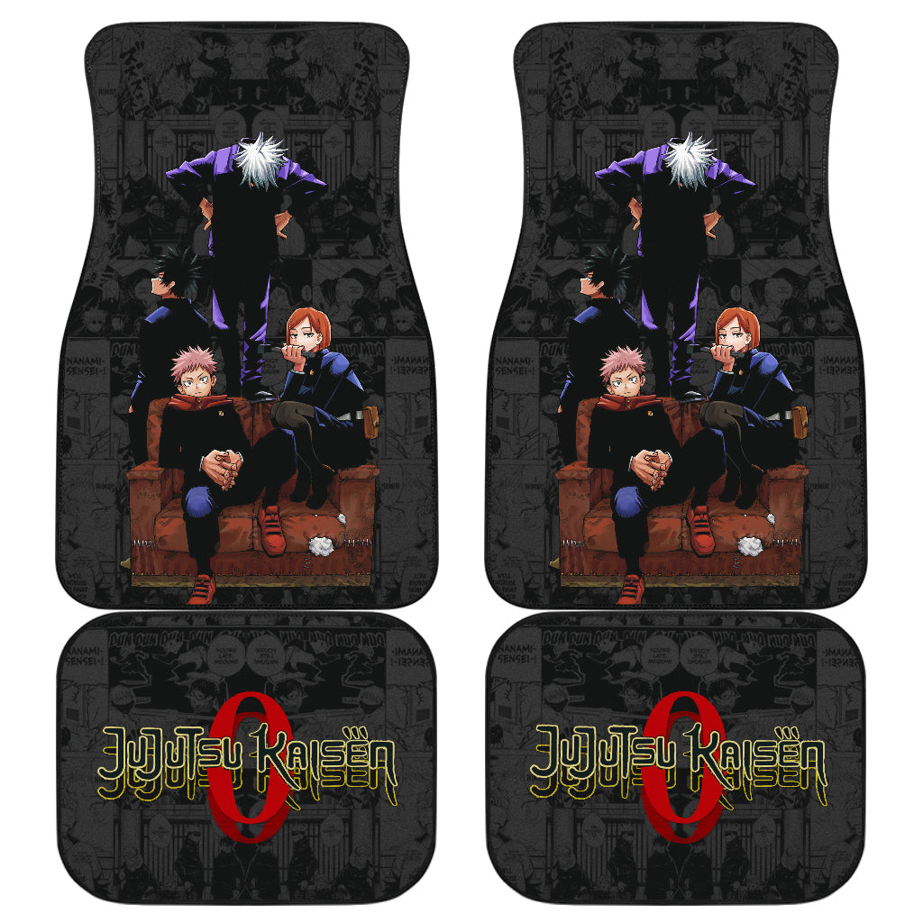 Main Characters Gojo Team Jujutsu Kaisen Car Floor Mats Anime Car Accessories Main Characters Gojo Team Jujutsu Kaisen Car Floor Mats Anime Car Accessories
