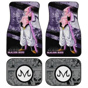 Majin Buu Car Floor Mats Custom Anime Dragon Ball Car Accessories