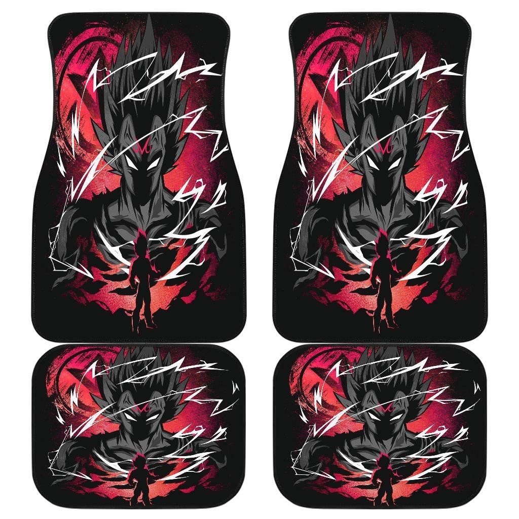 Majin Vegeta Dragon Ball Dark theme Car Floor Mats 191024 Majin Vegeta Dragon Ball Dark theme Car Floor Mats 191024