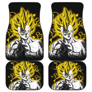 Majin Vegeta Front And Back Car Mats