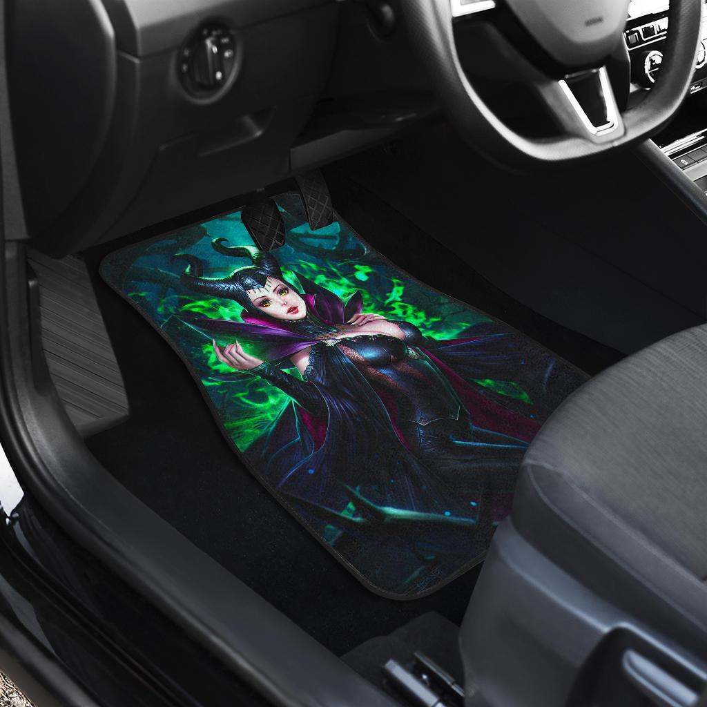 Maleficent-Art-Front-And-Back-Car-Mats-1