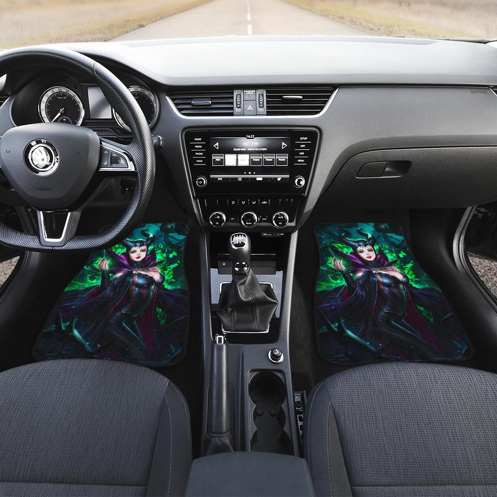 Maleficent-Art-Front-And-Back-Car-Mats-2
