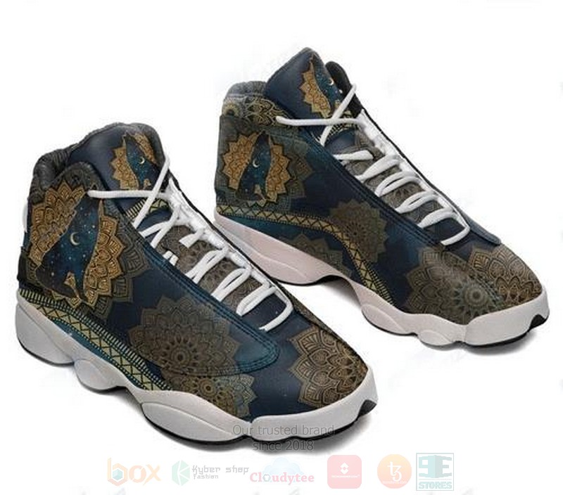 Mandala Wolf Moon Air Jordan 13 Shoes Mandala Wolf Moon Air Jordan 13 Shoes
