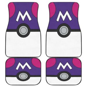 Master Ball Pokemon Car Mats