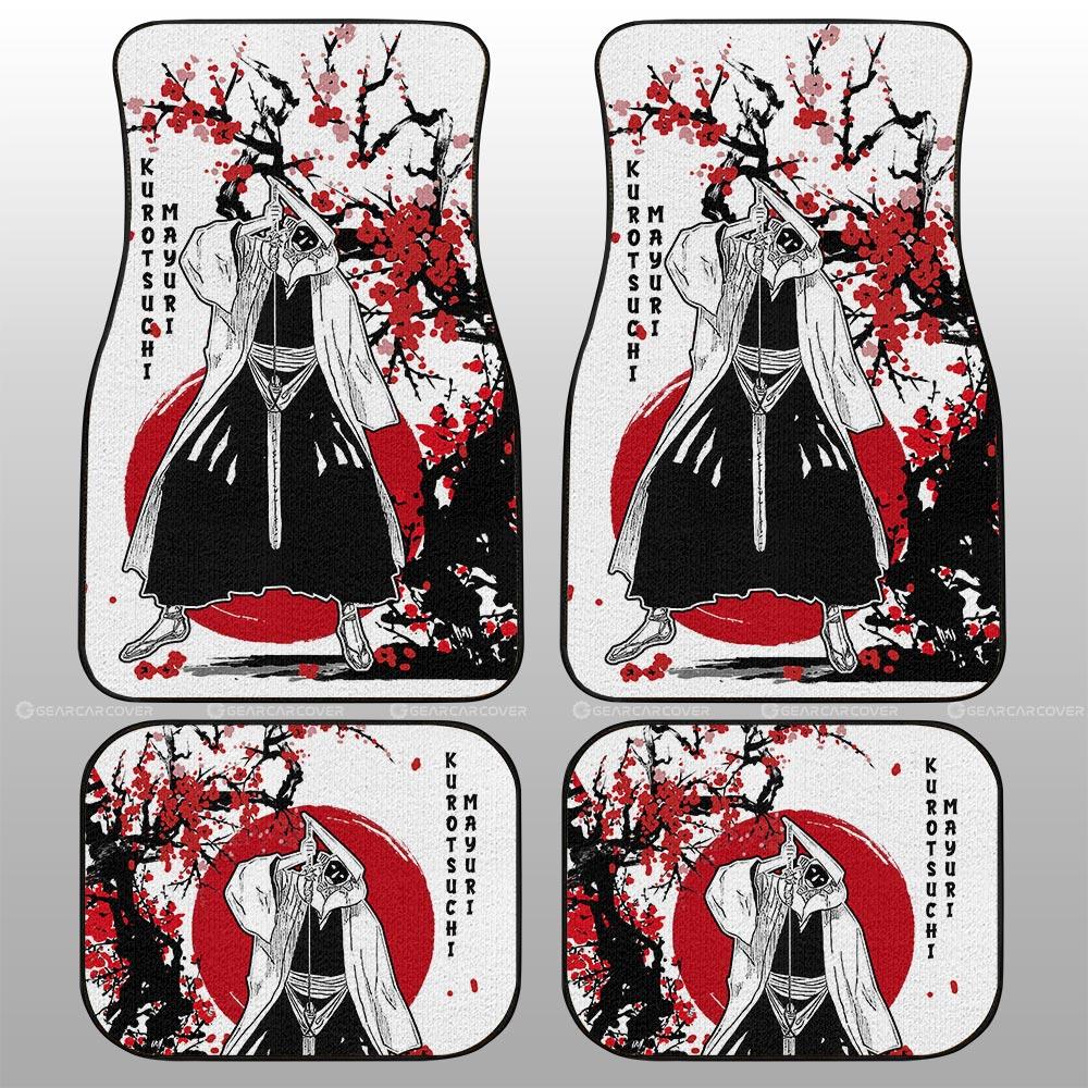 Mayuri-Kurotsuchi-Car-Floor-Mats-Custom-Japan-Style-Anime-Bleach-Car-Interior-Accessories-1