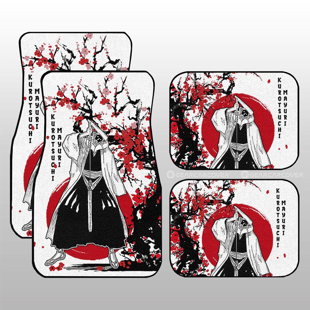 Mayuri Kurotsuchi Car Floor Mats Custom Japan Style Anime Bleach Car Interior Accessories Mayuri Kurotsuchi Car Floor Mats Custom Japan Style Anime Bleach Car Interior Accessories