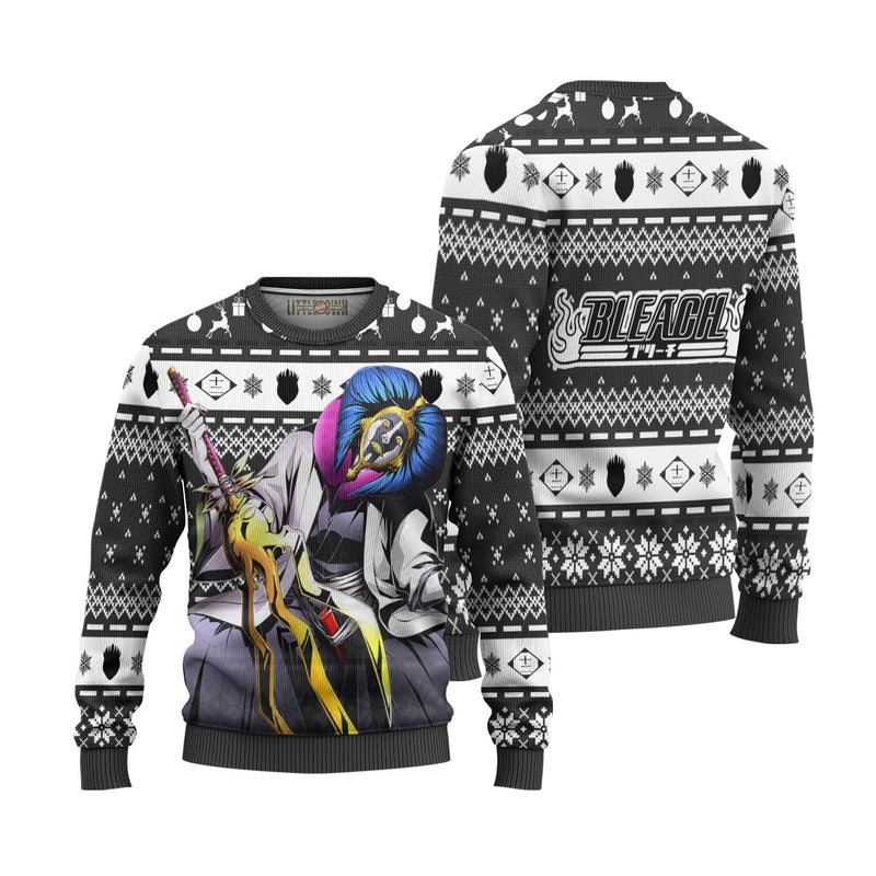 Mayuri Kurotsuchi Ugly Christmas Sweater Custom Bleach Anime Xmas Gift Mayuri Kurotsuchi Ugly Christmas Sweater Custom Bleach Anime Xmas Gift