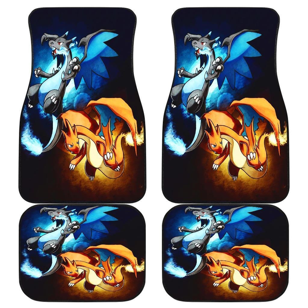 Mega Charizard Pokemon X Vs Y Car Floor Mats 191026 Mega Charizard Pokemon X Vs Y Car Floor Mats 191026
