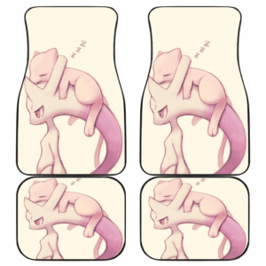 Mega Mew Two And Mew Cute Pokemon Car Floor Mats 191026